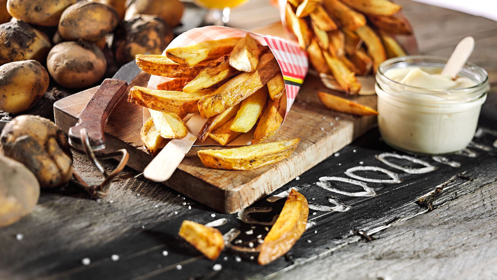 DeVlaendere is het merk voor echte Belgische sauzen. De mayonaise is heerlijk bij verse friet.