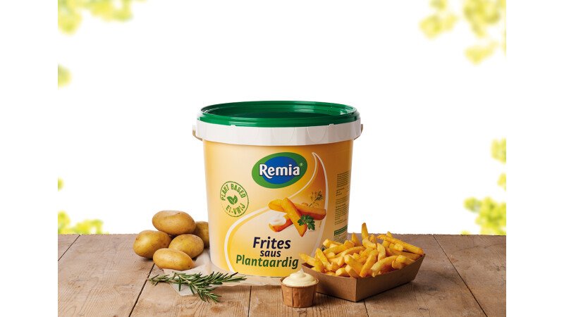 Remia plantaardige fritessaus, vegan frietsaus