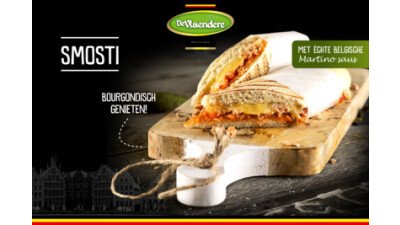 Narrowcasting DeVlaendere Smoske tosti met echte Belgische mayonaise