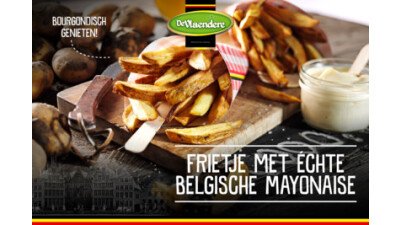 Narrowcasting deVlaendere puntzak Frietje Belgische mayo