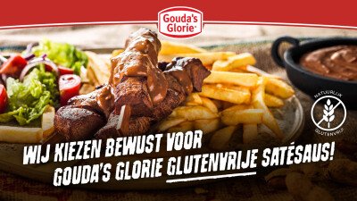 Narrowcasting Gouda's Glorie Satésaus glutenvrij