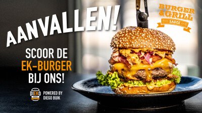 Narrowcasting Remia Dieko EK Burger aanvallen hamburger kaas