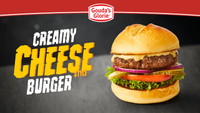 Narrowcasting Gouda's Glorie Creamy Cheese Hamburger