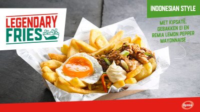 Narrowcasting Remia Legendary Fries Indonesian Lemon Pepper