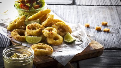 Recept Remia Legendary Calamares met Lemon Pepper mayonaise