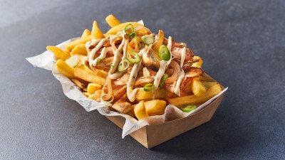 Gouda's Glorie - Loaded fries - Frietje Fricandeau Truffelmayonaise