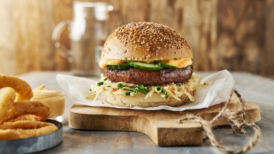 Gouda's Glorie Recept hamburger met Samurai saus en frites